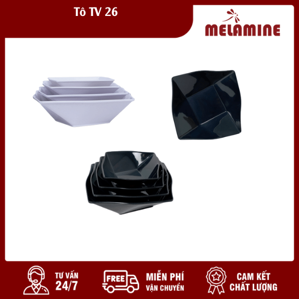 to tv 26 melaminevn Tô Nhựa TV 26