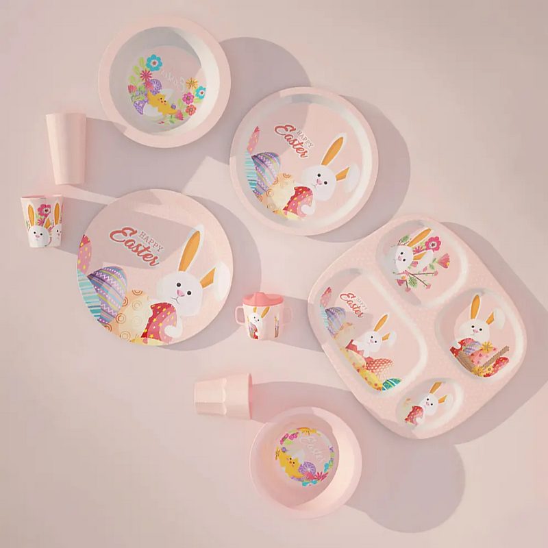 Giới thiệu về bộ chén melamine họa tiết cho bé