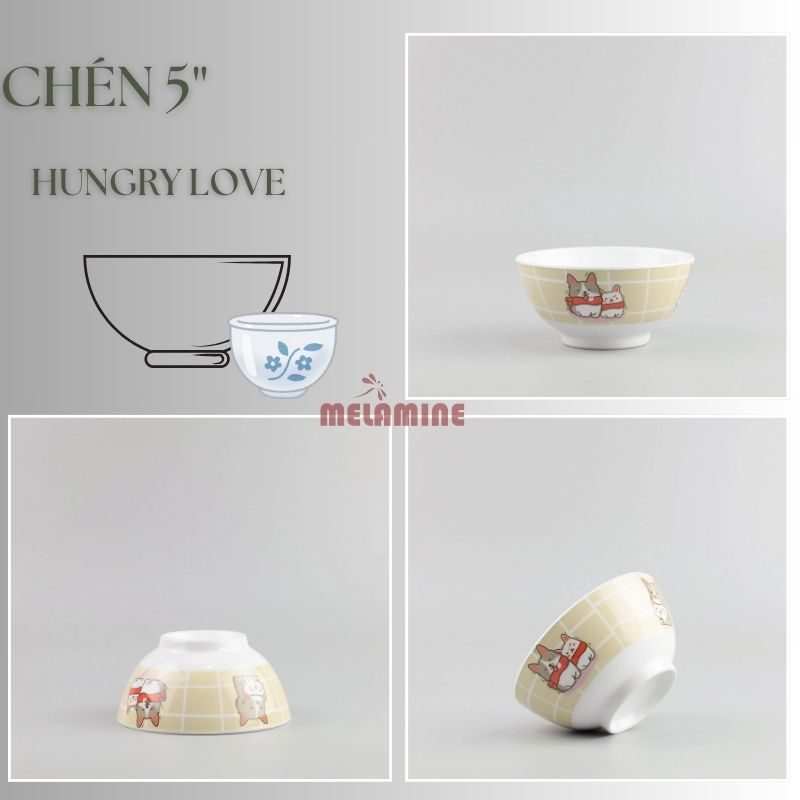 Bộ Sưu Tập Chén 5" Puppy Love