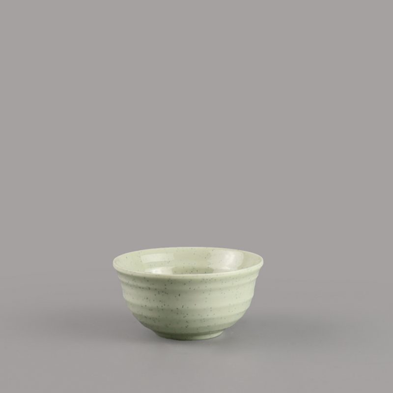 Chén chấm sọc viền BV345-3 - Green Stone