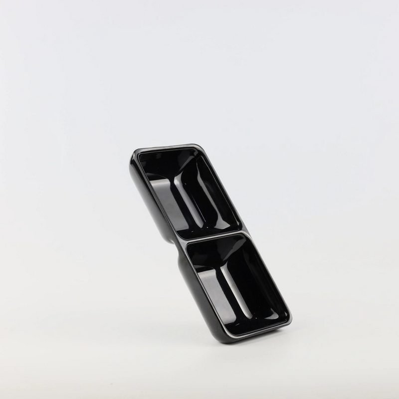Chén Tương 2 Ngăn 5.7" - Black