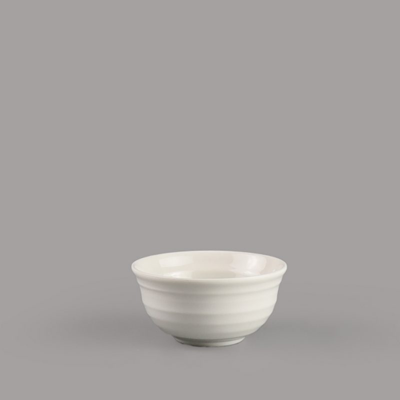 Chén chấm sọc viền BV345-3 - Pastel Green