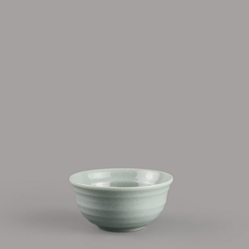 Chén chấm sọc viền BV345-3 - Pastel Green