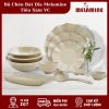 Bo Chen Bat Dia Melamine Tieu Xam VC 2