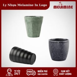 Ly Nhựa Melamine In Logo